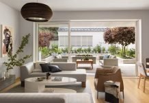 Living room designed by Rowland+Broughton.