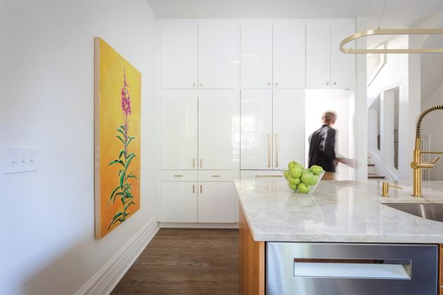 Cabinetry designed by ZOB Design Studio and Sustainabuilt.