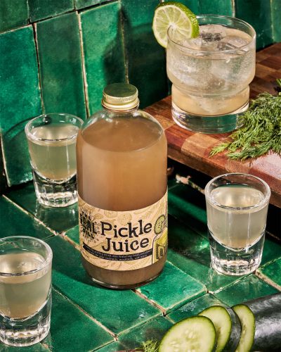 The Real Dill's Pickle Juice mixer.