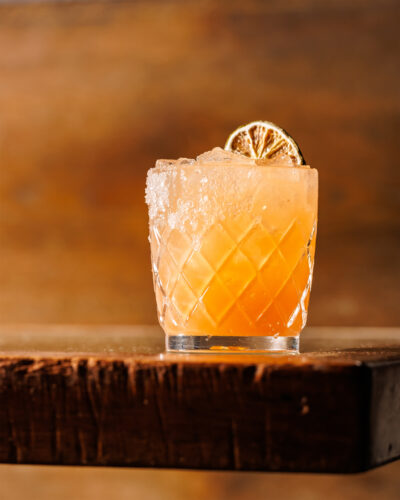 The Spicy Guava Marg Cocktail from Après at Govnr’s Park.