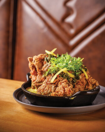 Country-fried mushroom from American Elm.