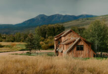 A New York Designer Reimagines a Colorado Cabin Exterior of cabin