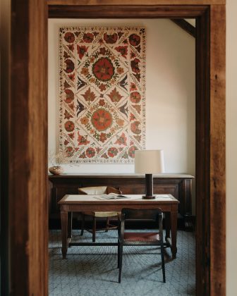 Office in the cabin