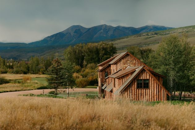 Exterior of cabin