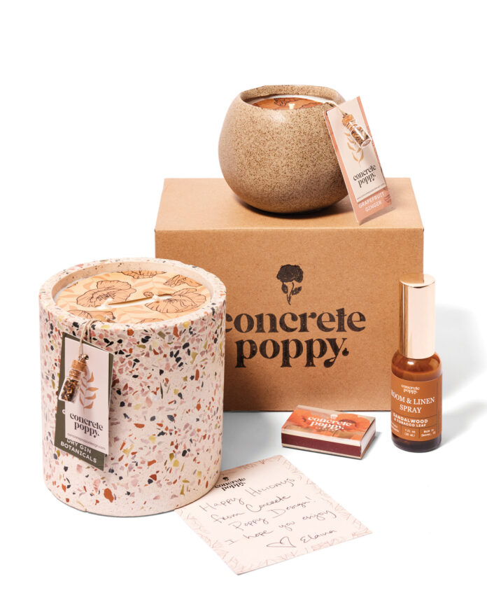 Products from Concrete Poppy Design.