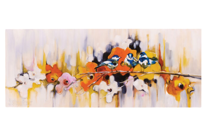 Stephanie Aguilar’s “Trio with Poppies” Print.