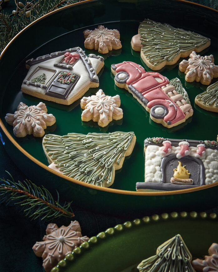 Assortment of cookies from Love & Baking.