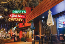 Exterior of the Cherry Cricket in Cherry Creek.