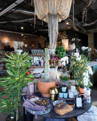 Inside Vail's Vintage Magnolia store. 