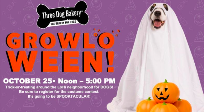 Growl O Ween Three Dog Bakery