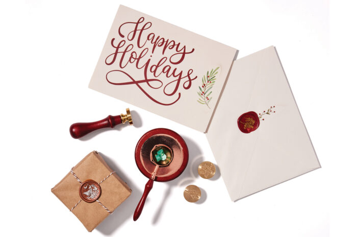Rub Transfer and Wax Seal Kit from Adults & Crafts.