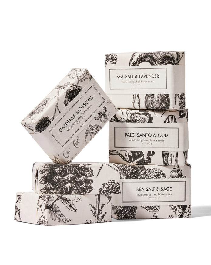 Handcrafted Formula 55 soaps.