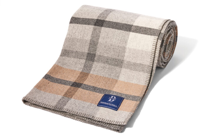 Plaid Tortilla Throw by Faribault Mill.
