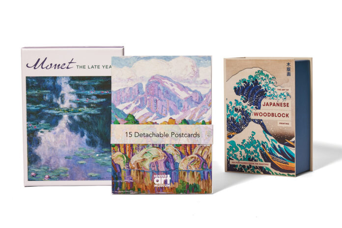 Postcard sets from the Denver Art Museum.