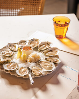 Oysters at Traveling Mercies.