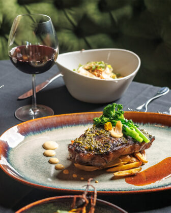 Rosemary grilled Colorado filetto from La Rocca Rossa.