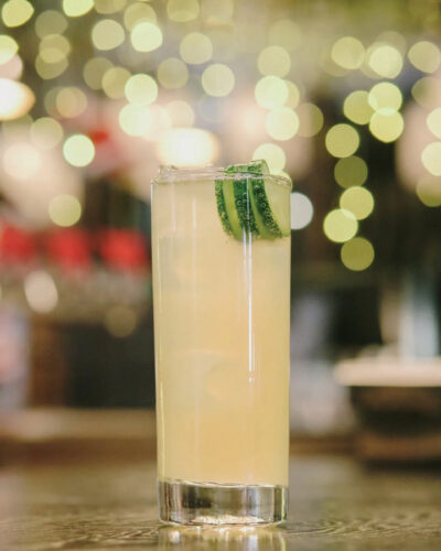 The 0% Shikoku Breeze mocktail.