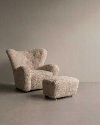 A comfy, cozy chair.