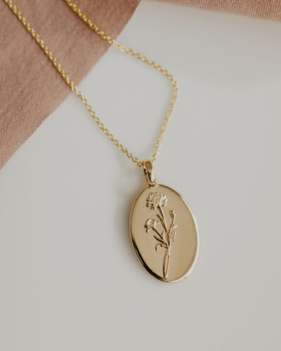 The Wildflower Necklace from Sarah O. Jewelry.