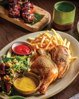 The Peruvian roasted chicken from Cimera.