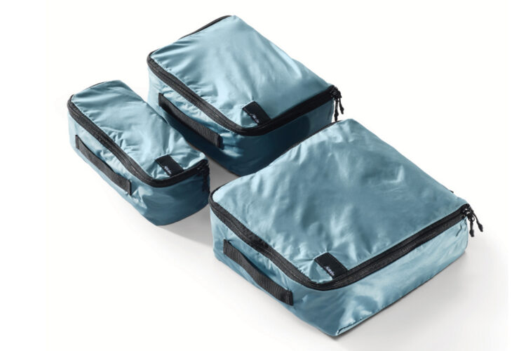 Matador's  Packing Cube Set 3-Pack in slate blue.