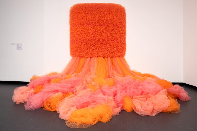 An exhibit at Seguir Cantando at MCA Denver.