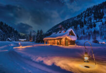 Luxury Colorado Getaways From Ski Slopes to Hot Springs The romance of a cozy night at Dunton Hot Springs.