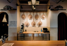 American Lore Brings Custom Cowboy Hats and Whiskey to Tennyson Street The hat section at American Lore.