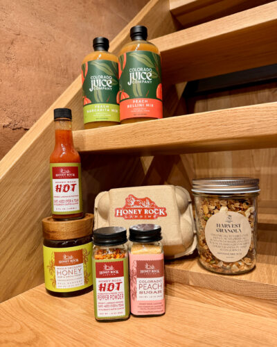 Products from Honey Rock Landing.