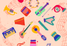 Colorful “Industry Night” event graphic featuring playful illustrations of theater and creative elements, with bold text announcing the event.