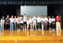 Students who are part of the A Day Without Hate.