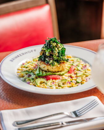 Plated dish from The Brinkerhoff.