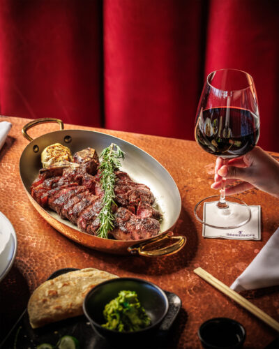 The Brinkerhoff’s signature dish, chicharrón de ribeye.