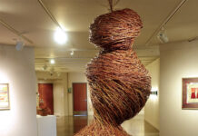 Eileen Roscina’s Shelter on display at the Arvada Center.