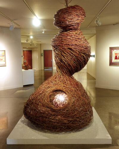 Eileen Roscina’s Shelter on display at the Arvada Center.