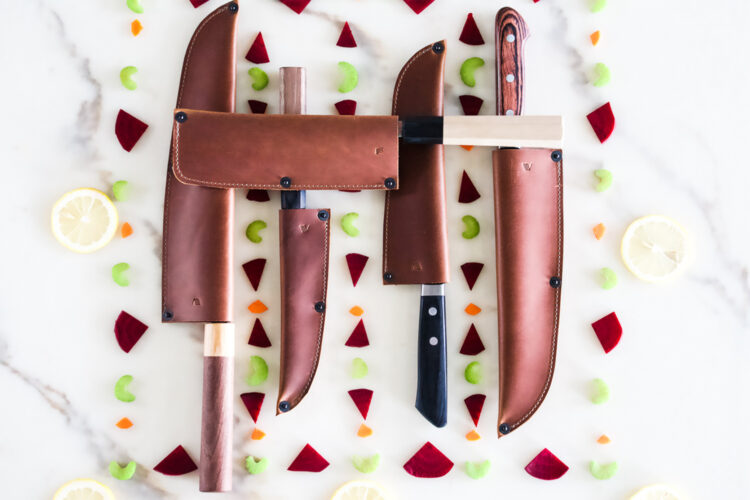 Knives from Valentich Goods.