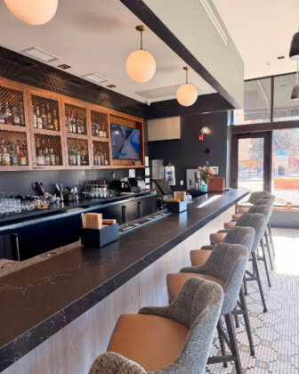The Parlor Bar at The Rathbone Hotel & Parlor Bar.