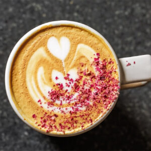 The Earl Grey Lavender Latte.