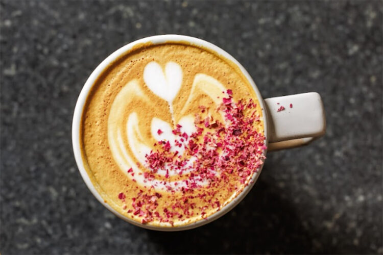 The Earl Grey Lavender Latte.