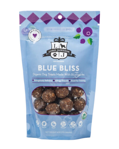 Blue Bliss Organic Dog Treats from Lord Jameson.
