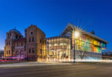 Exterior of Cleo Parker Robinson Dance building.