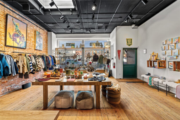Shop interior of The Westerly.