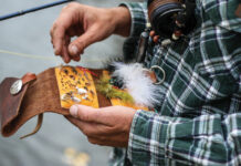 Fly wallet by Cold Mountain Craft.
