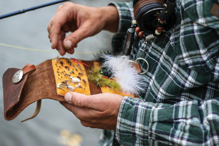 Fly wallet by Cold Mountain Craft.