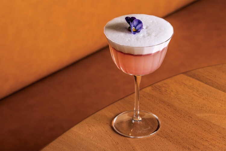 The Juani Sour cocktail from Casa Juani.