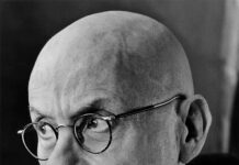James Ellroy poses for a headshot.