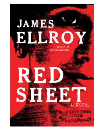 Red Sheet by James Ellroy book cover.