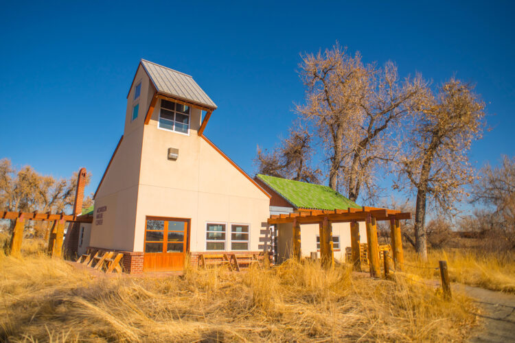 Exterior of the Morrison Nature Center.