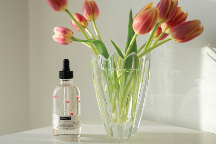 Product shot of the Colorado Fruit Orchards Body & Hair Oil from Wendi’s Good Things Market.